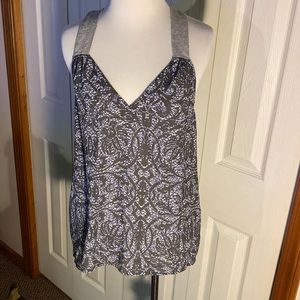 CONVERSE ONE STAR Tank Top ~ Tribal Print ~ Workout/ Yoga / Shirt